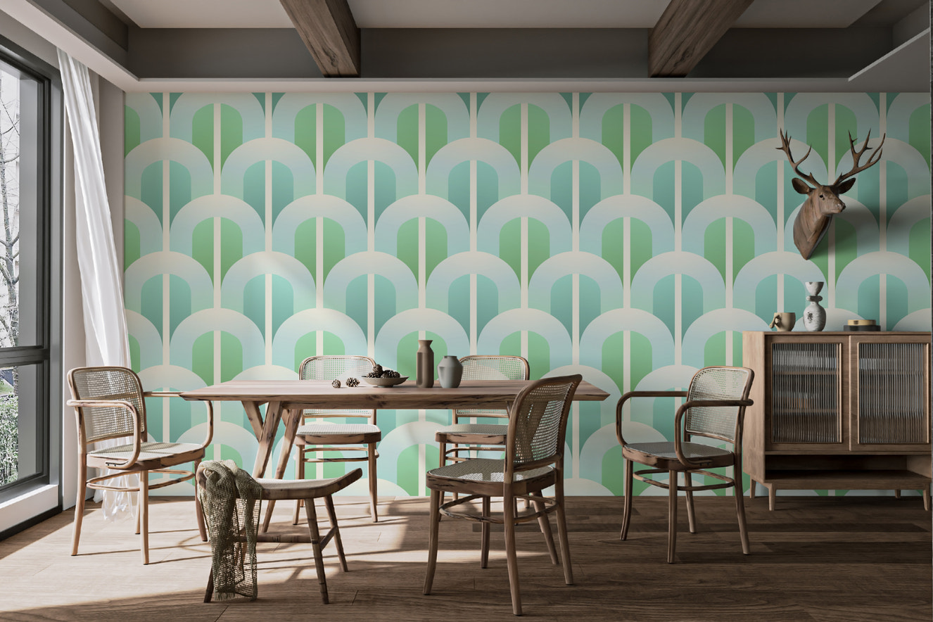 Arcadian Arches Wallpaper Mural
