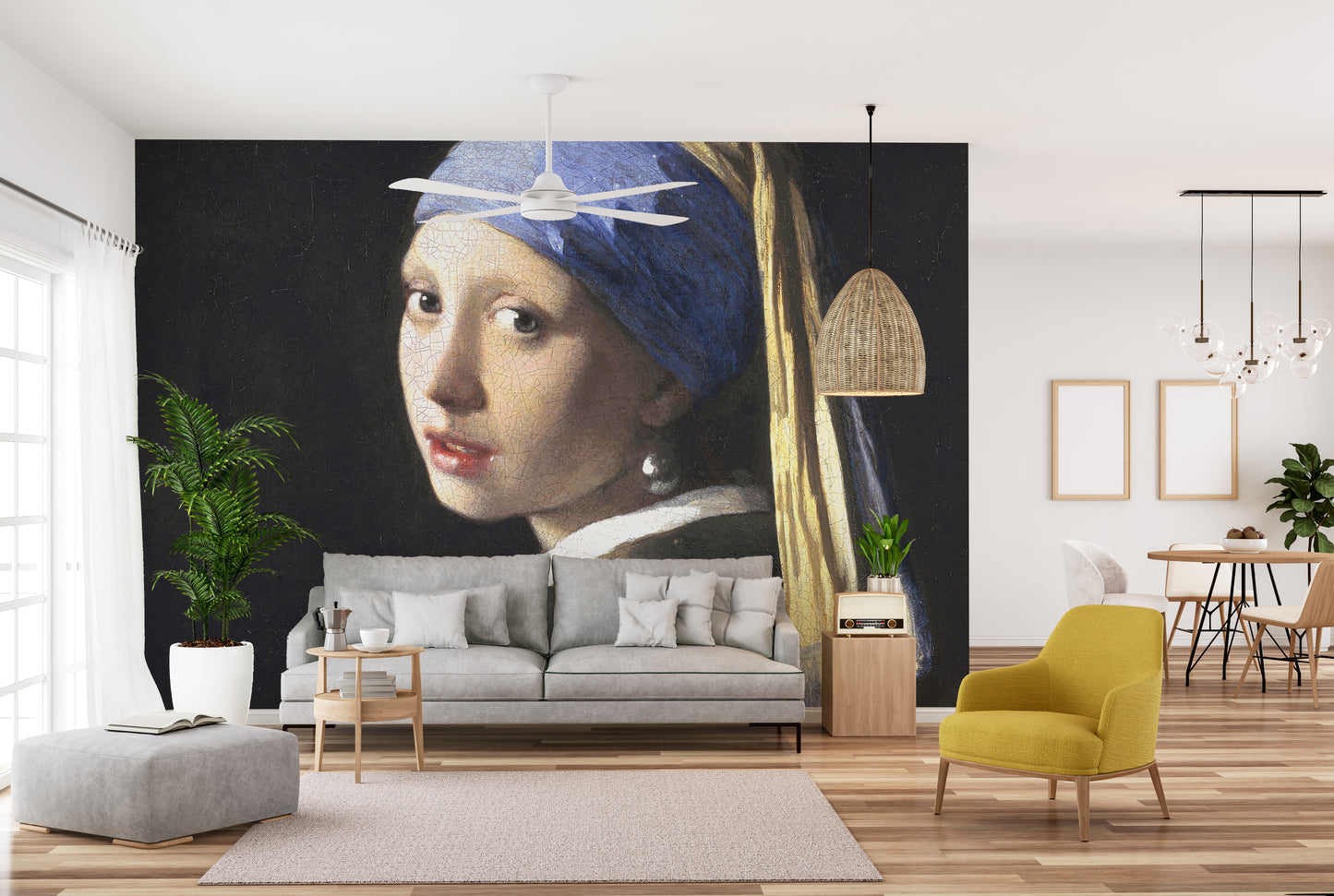 Girl Pearl Earring Wallpaper Murals