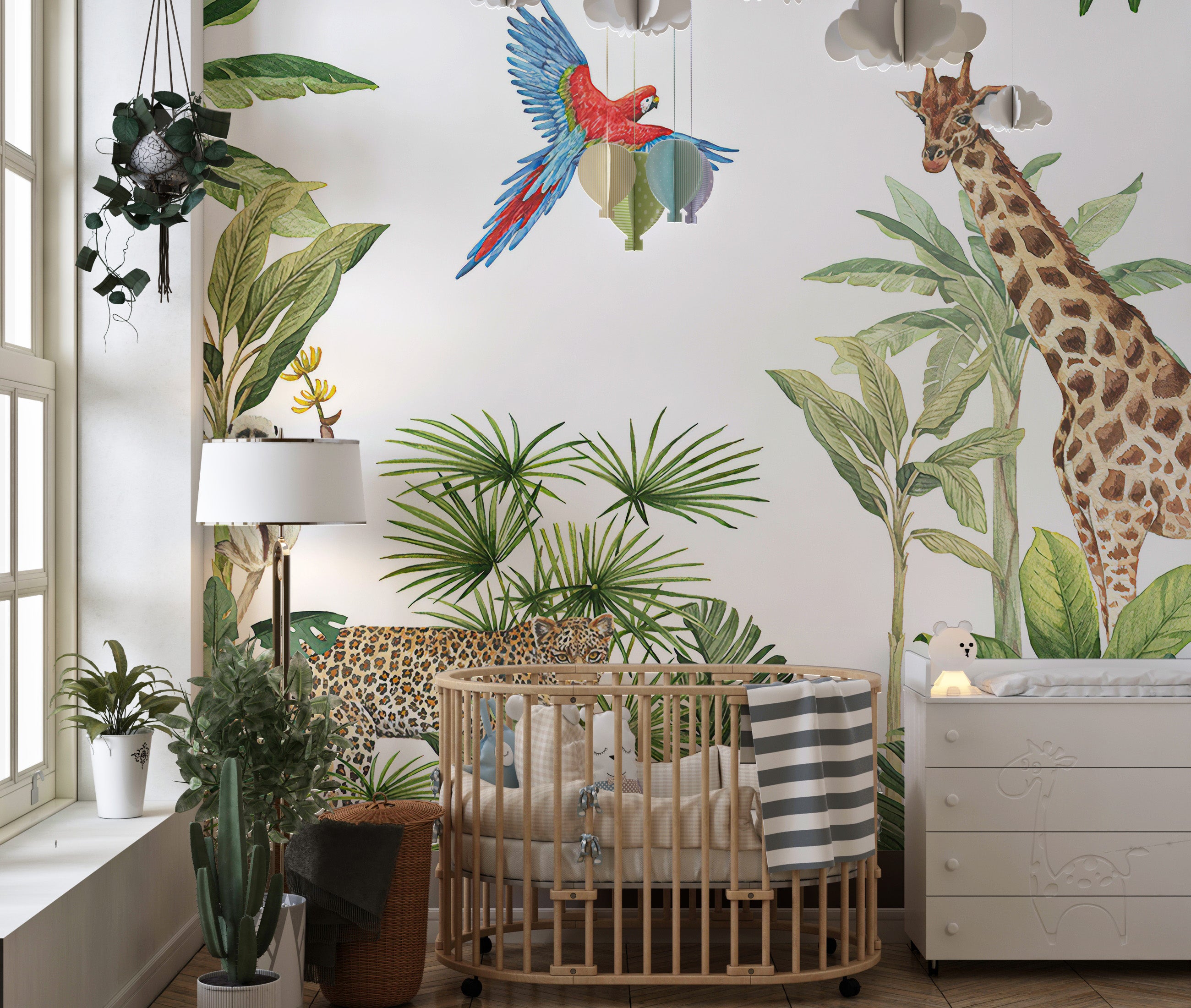 Animals Kingdom & Plants Wallpaper Mural - Giffywalls