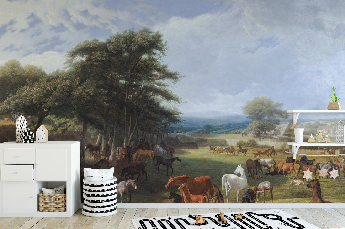 Horse Meadow Wallpaper Murals For Walls