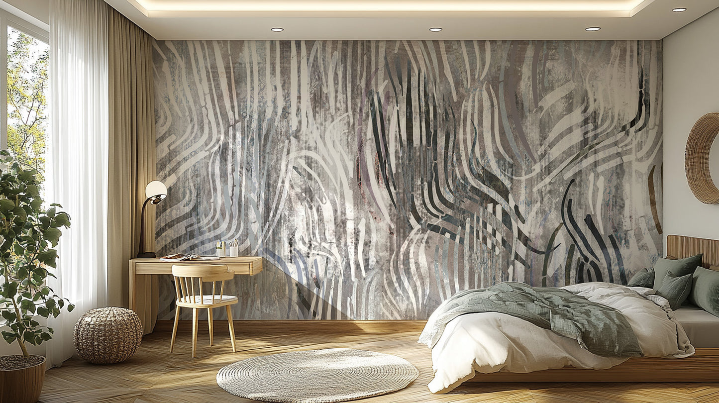 Modern Abstract Wallpaper Mural