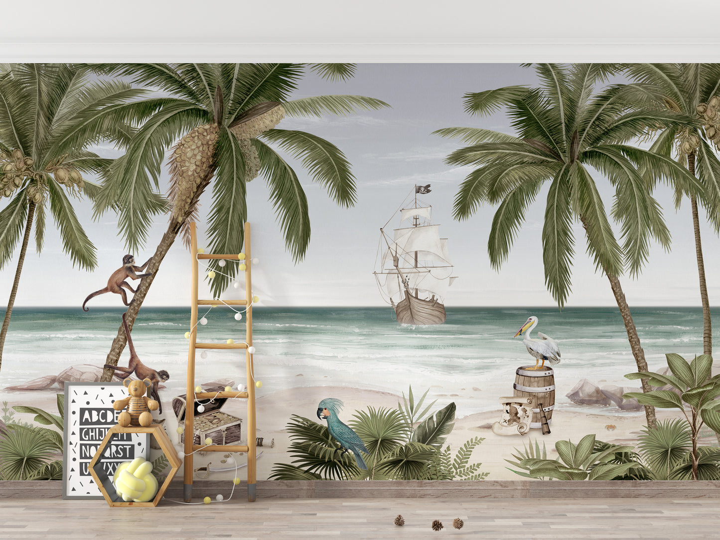 Pirate Bay wall Mural wallpaper