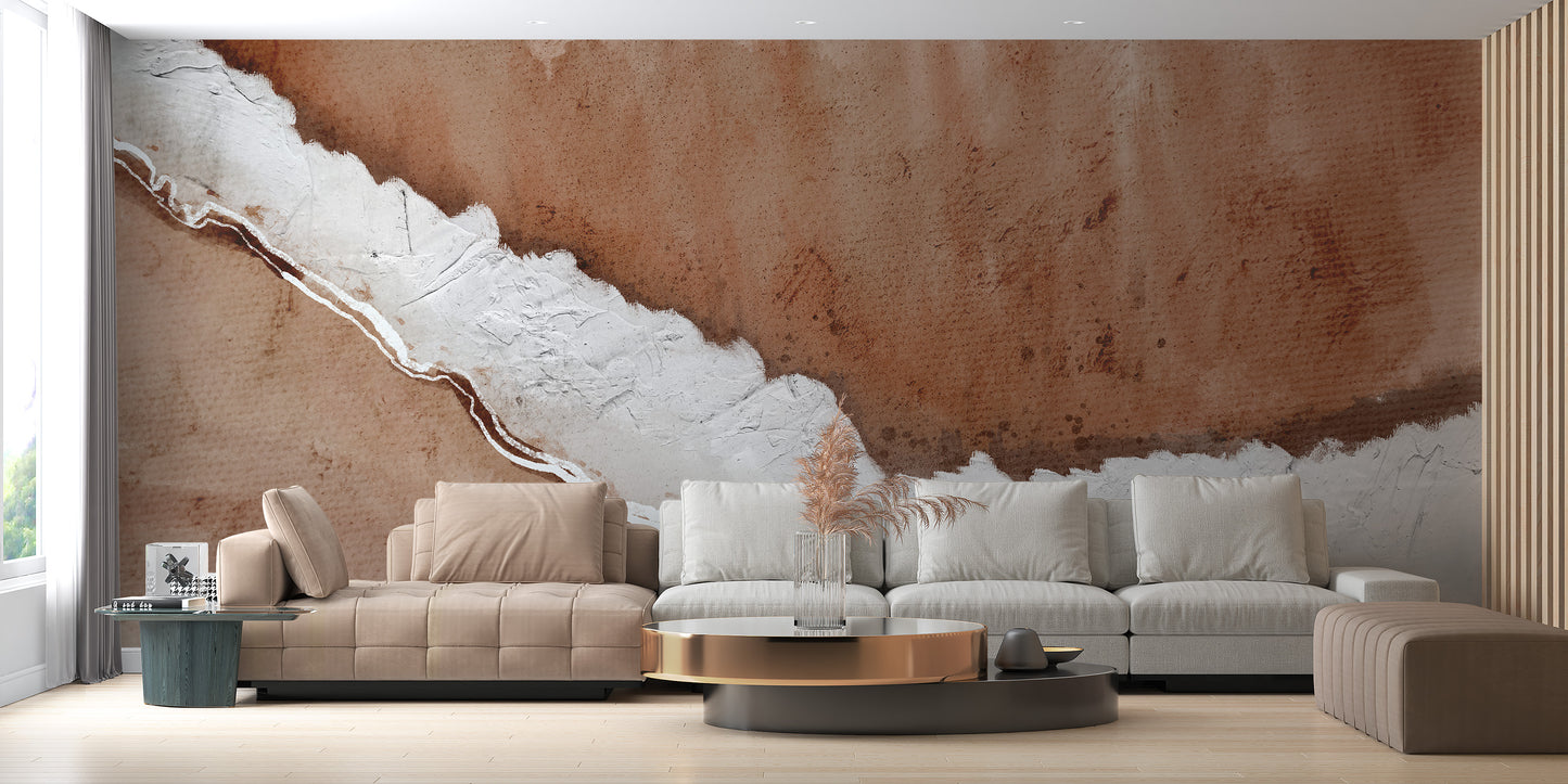 Rustic Horizon Textured Wall Mural