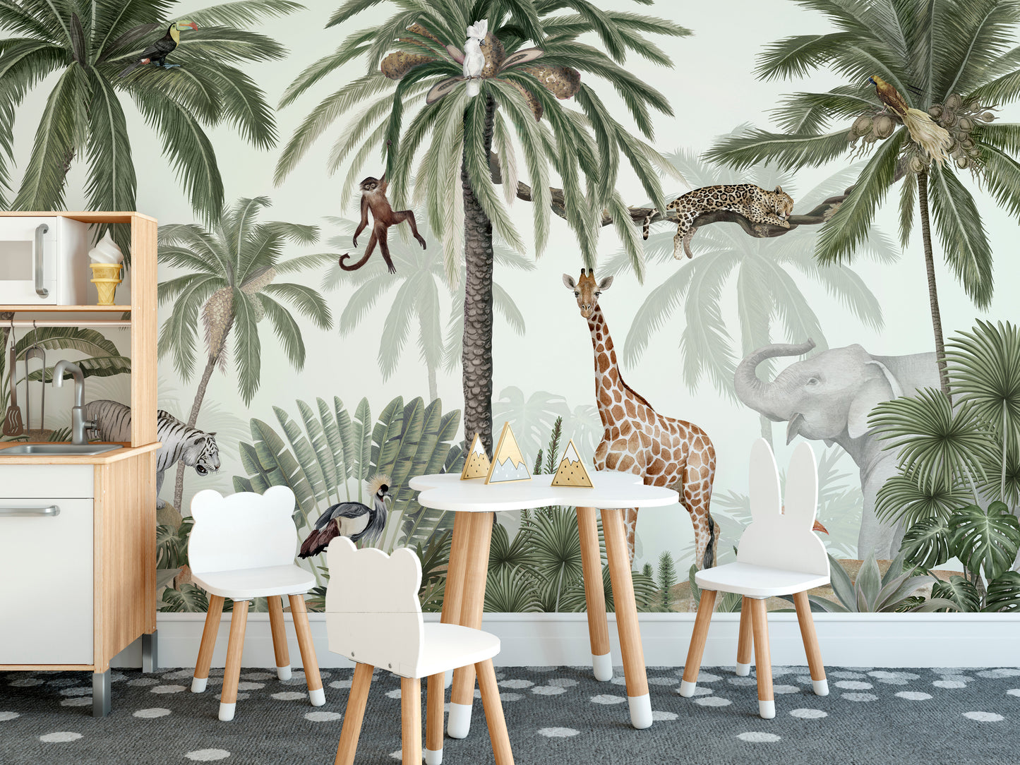 Tropical jive wallpaper murals for walls