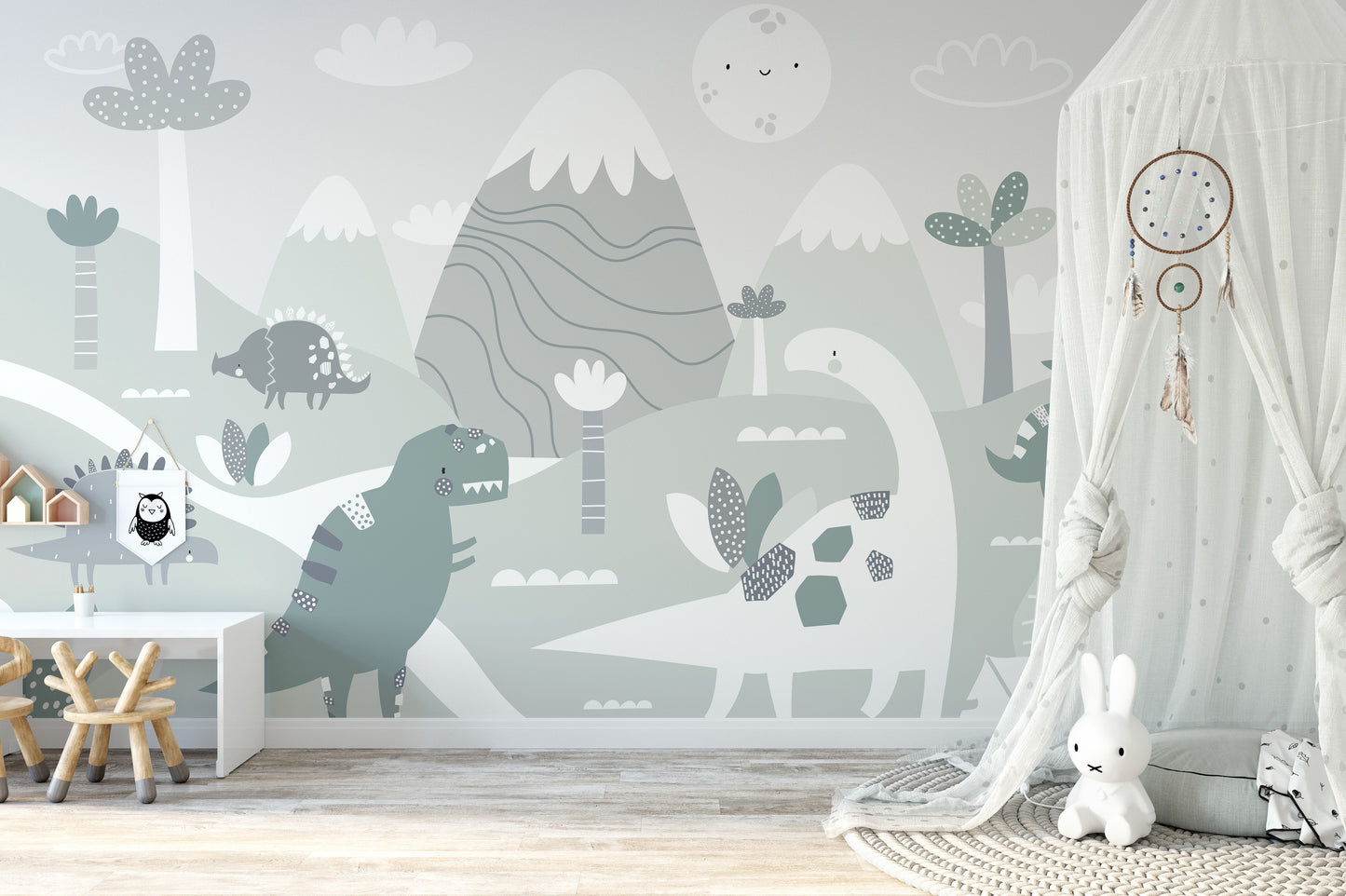 Dinosaur World Kids Wallpaper Murals