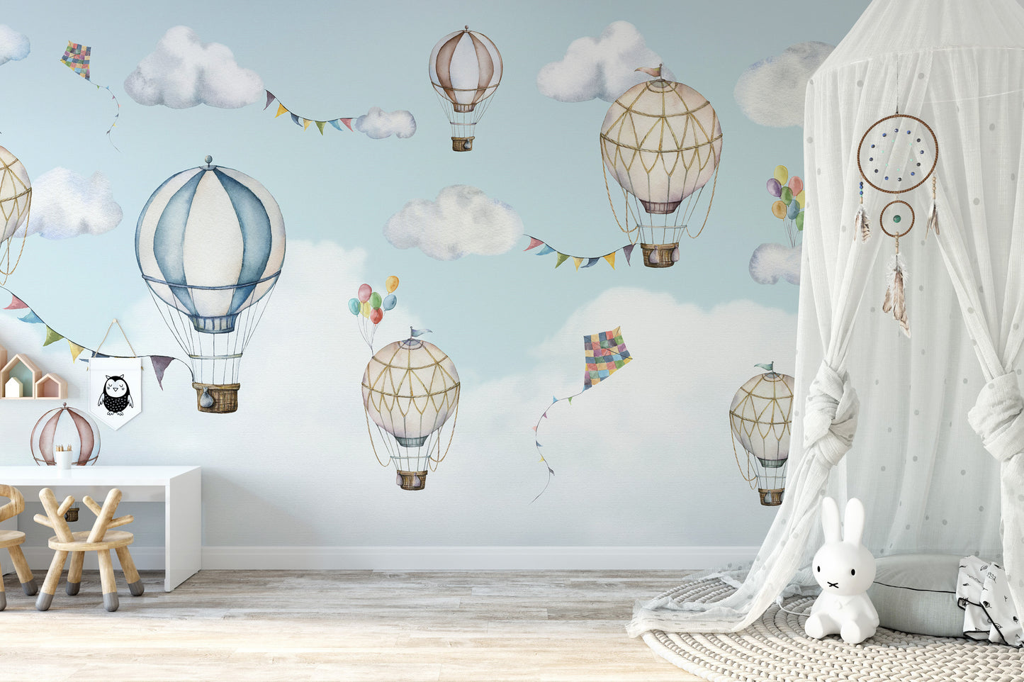 Hot Air Balloon Bonanza Wallpaper Wall Murals