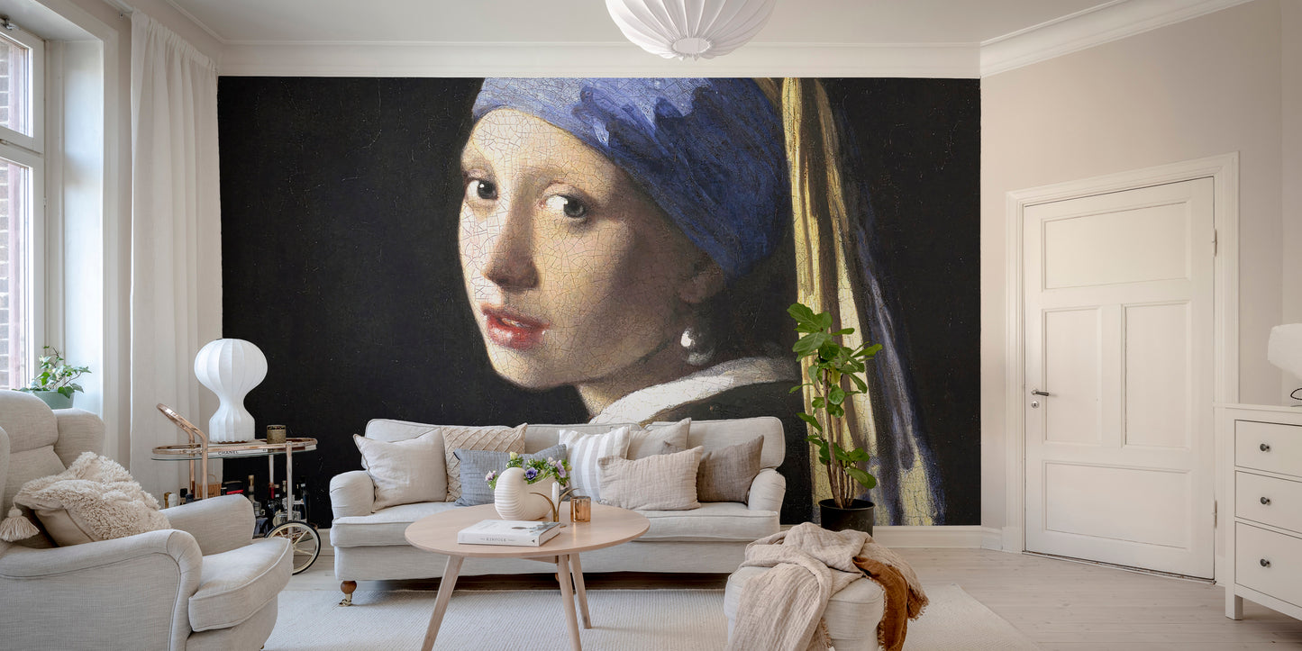 Girl Pearl Earring Wallpaper Murals