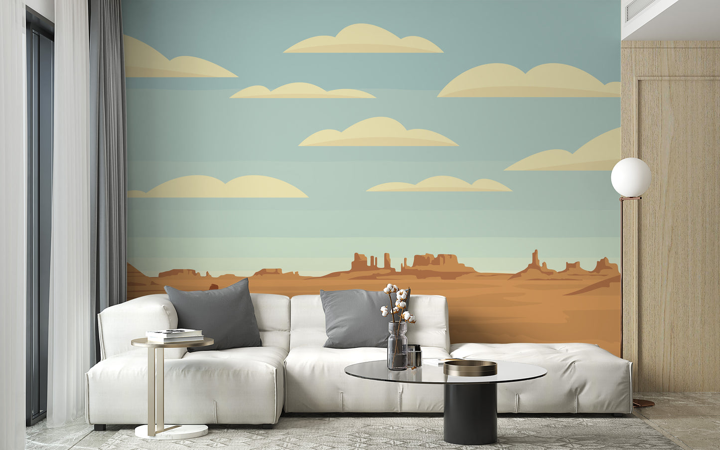 Wild West Prairies Wallpaper Murals