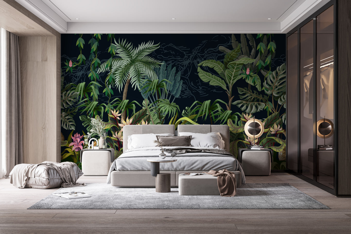 Tropical Forest Wallpaper Mural