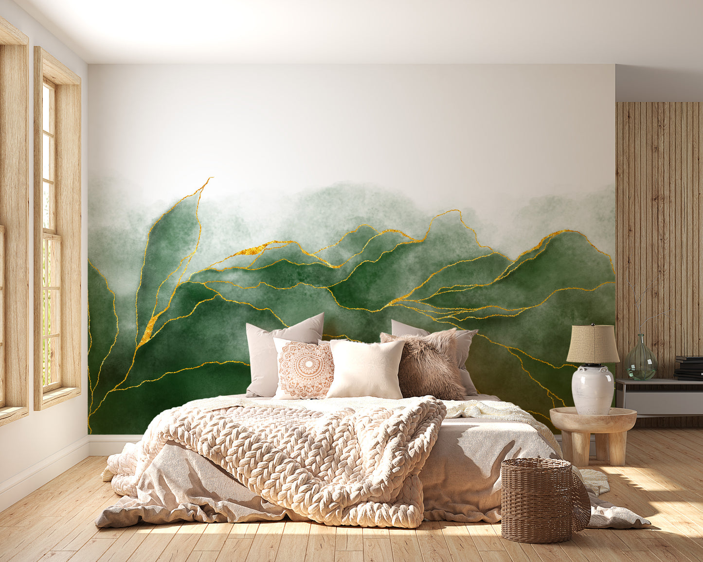 Lush Green Wallpaper Murals