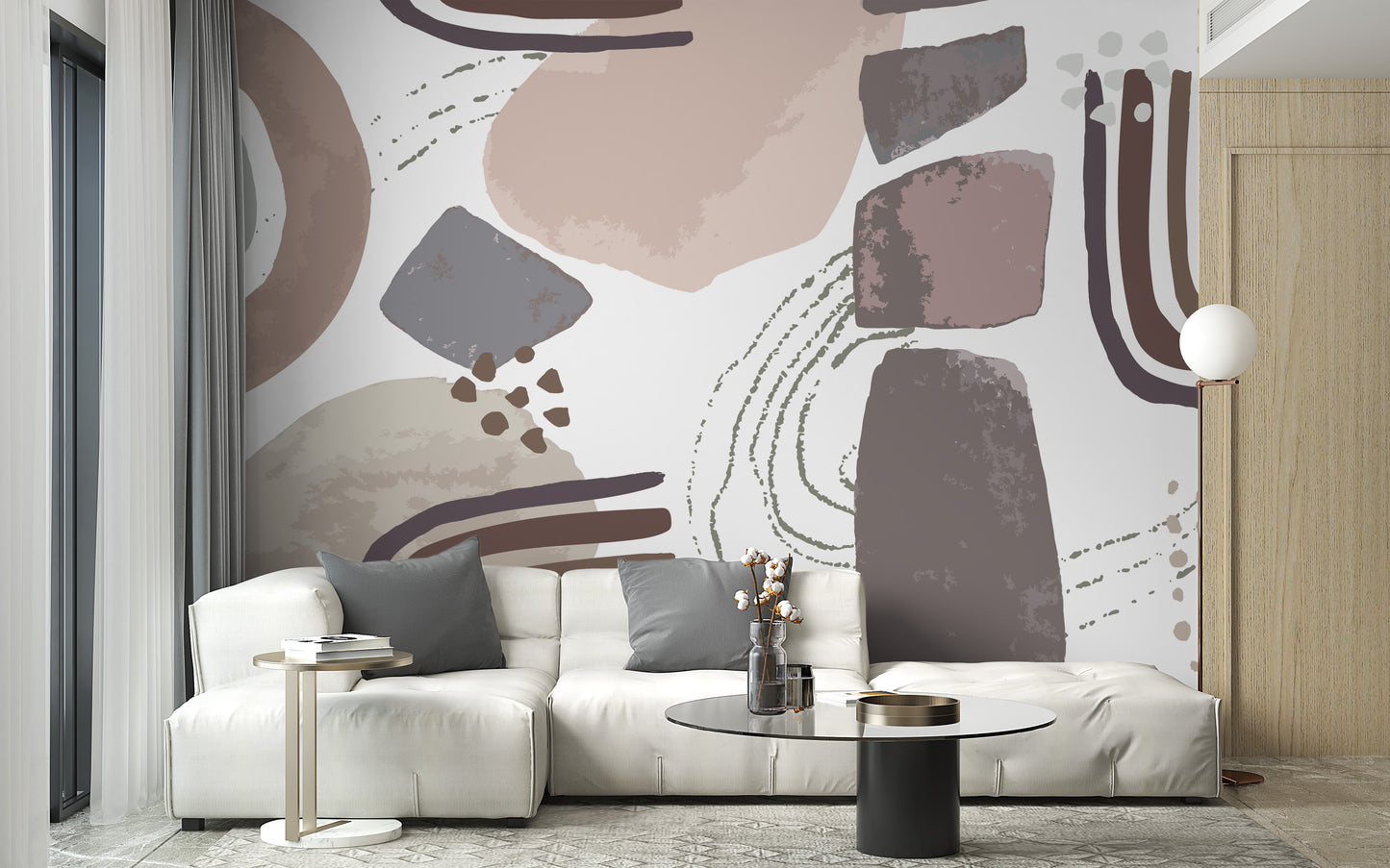 Nordic Scandinavian Wallpaper Mural