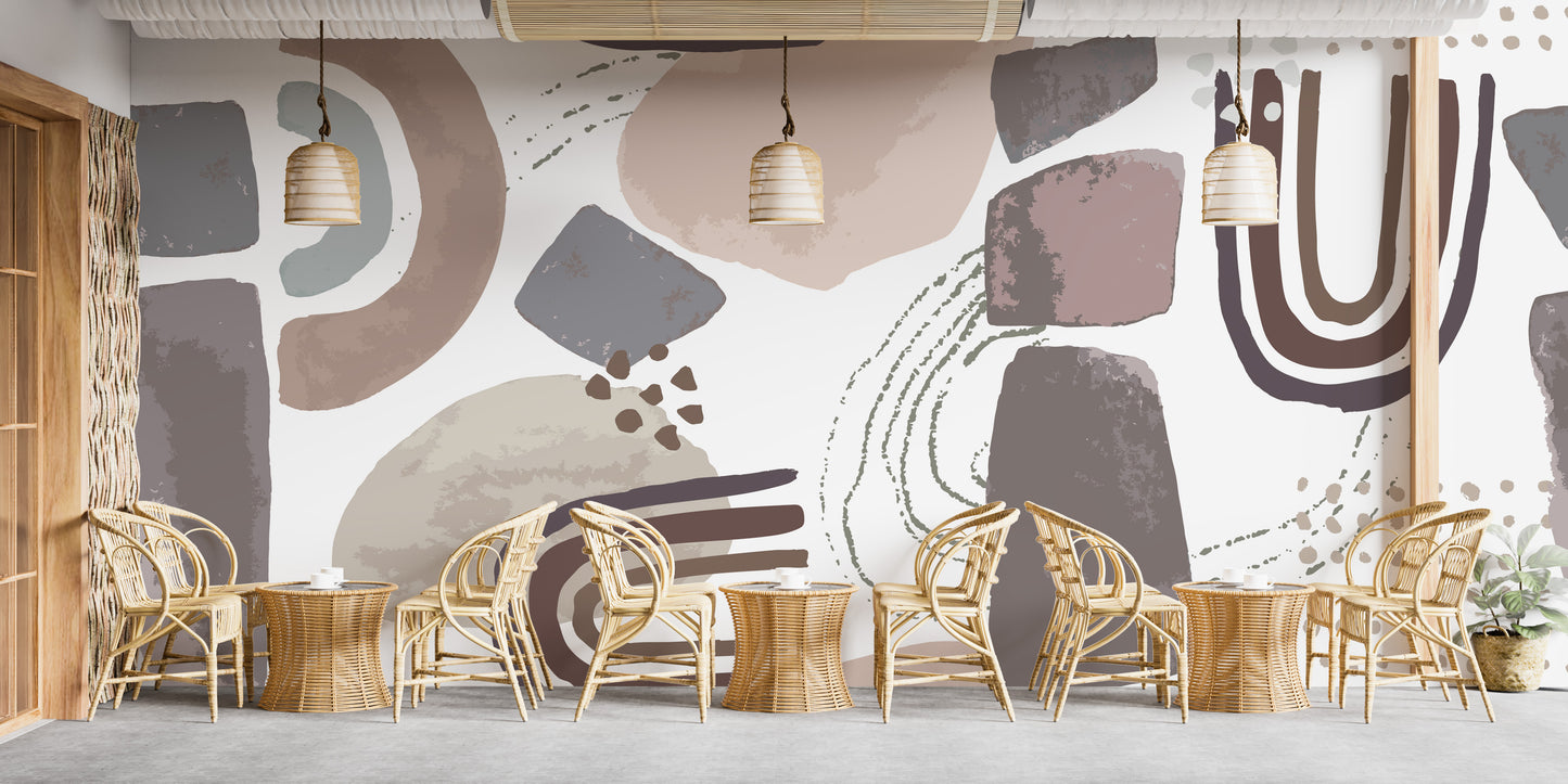 Nordic Scandinavian Wallpaper Mural