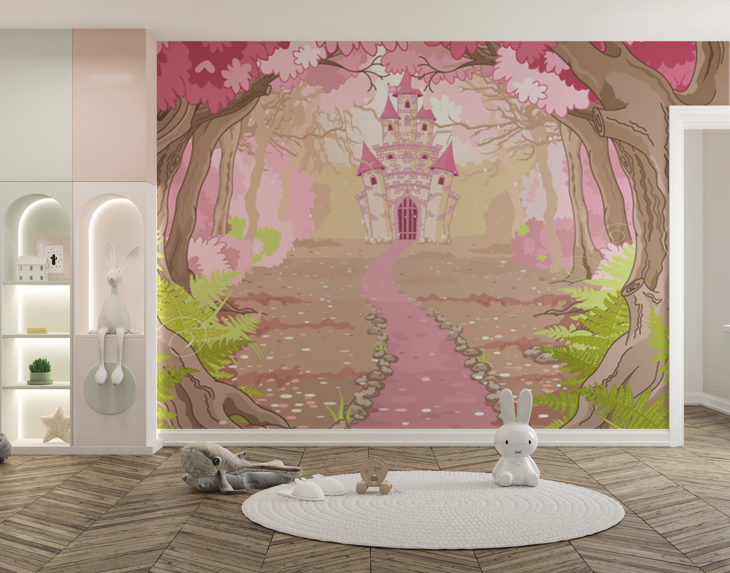 Fantasy castle wallpaper Mural