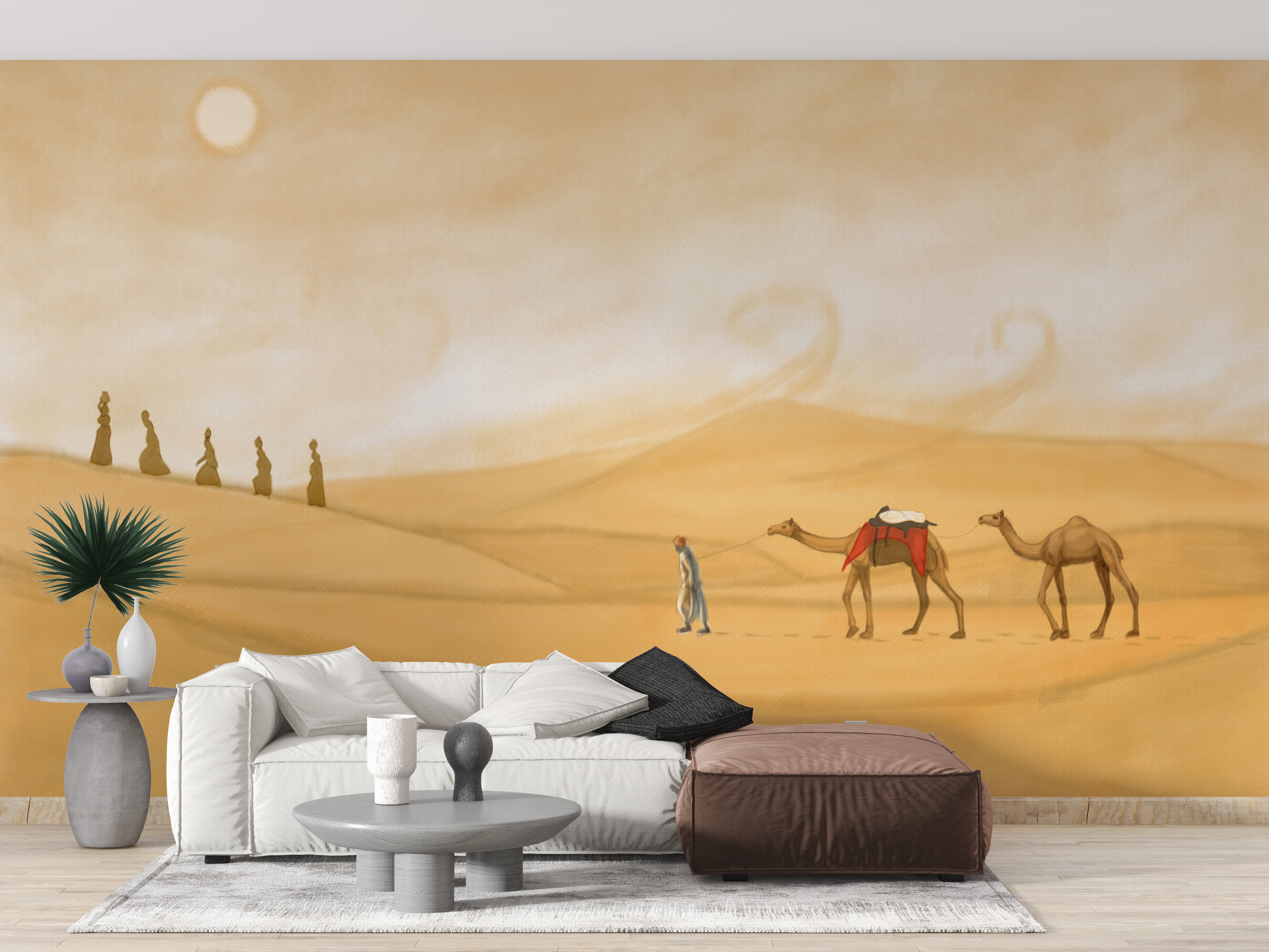 Desert wallpaper mural 