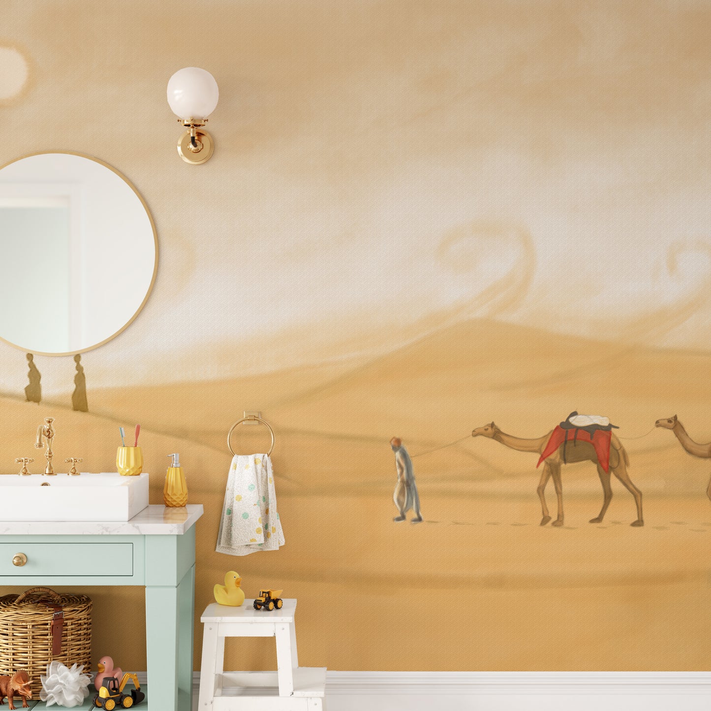 Desert of Rajasthan wallpaper murals