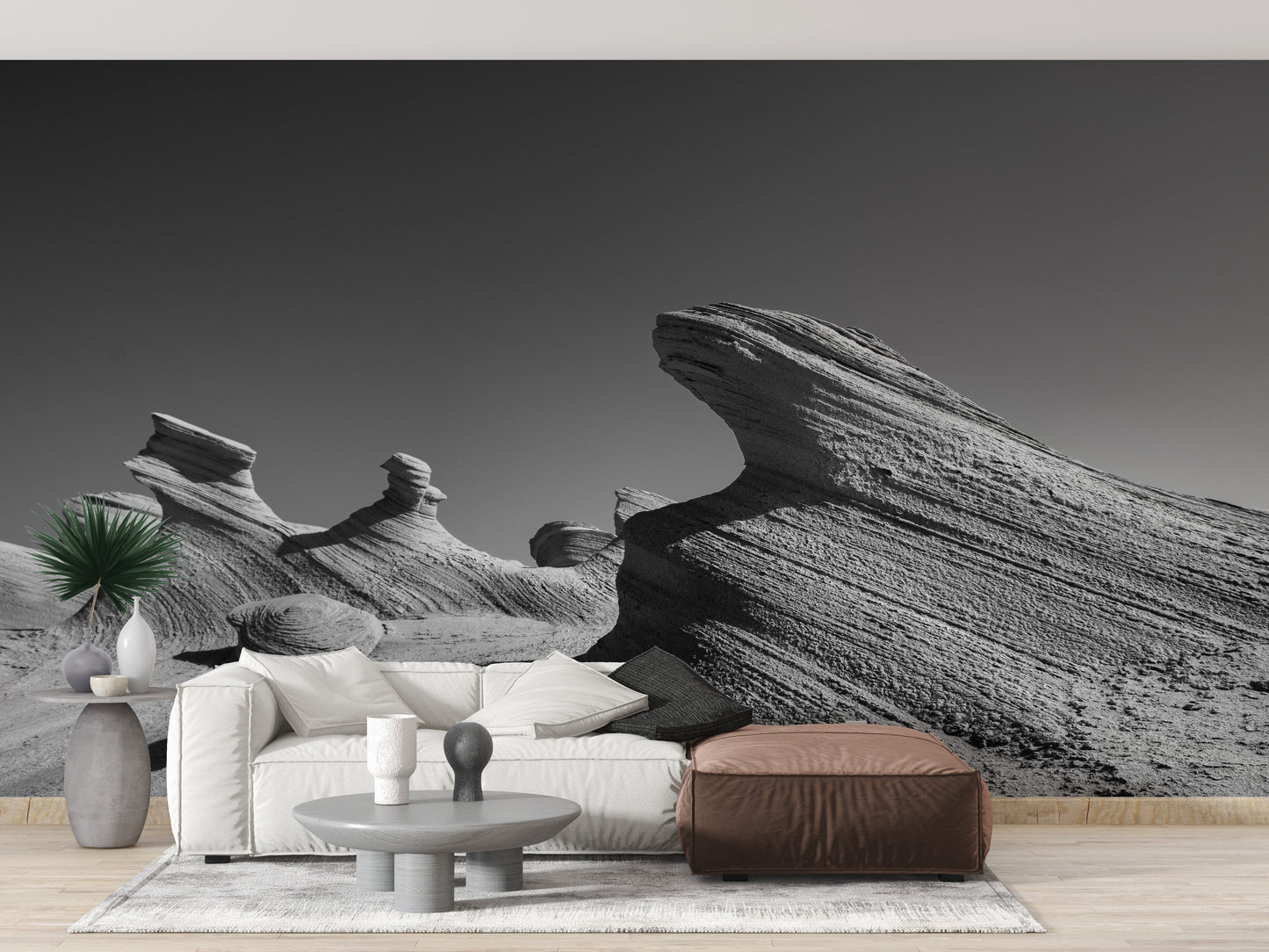 UAE Desert Rock Wallpaper murals