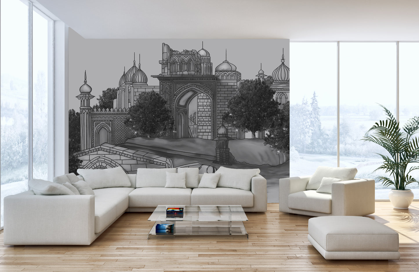 Mughal Mansion Wallpaper Murals