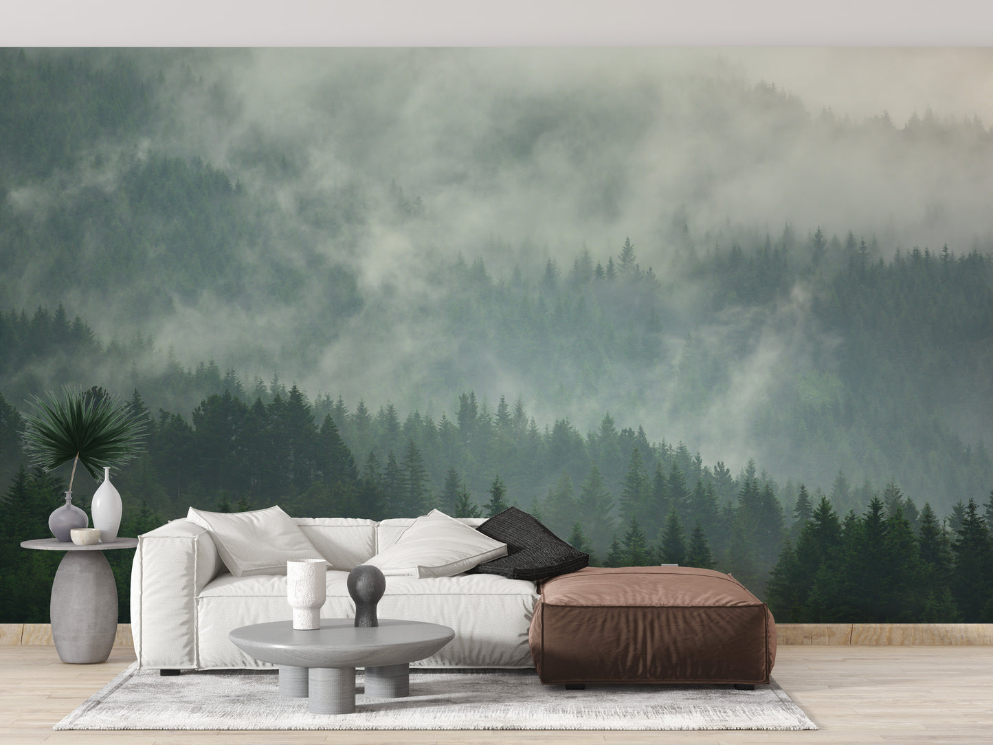 Pine Tree Forest Wallpaper Murals