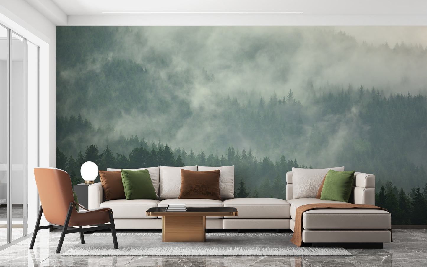 Pine Tree Forest Wallpaper Murals