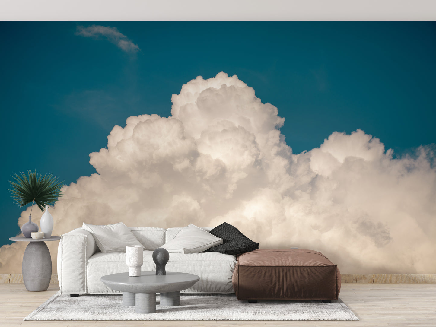 Clouds In The Sky Wallpaper Murals