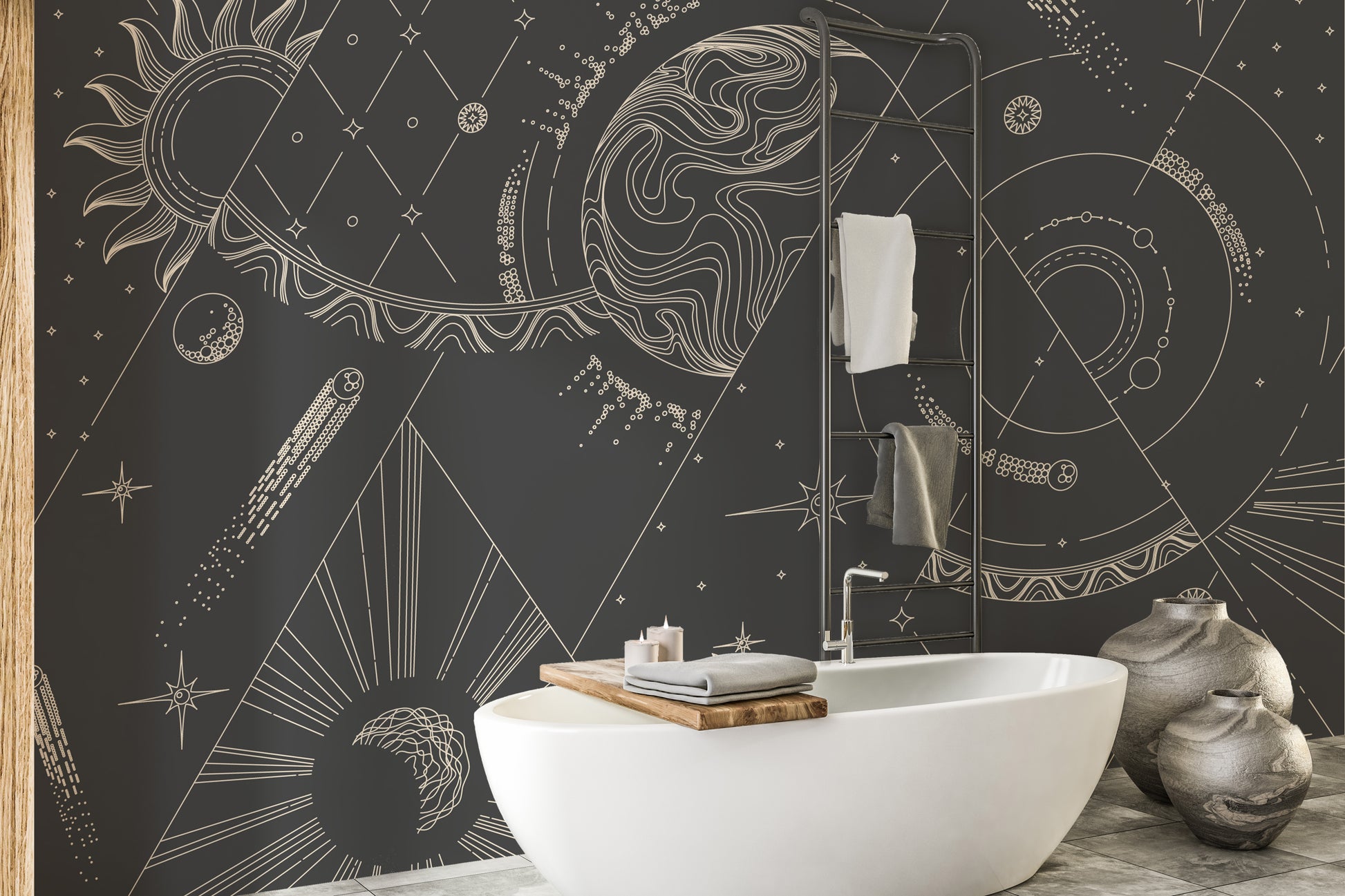 Modern geometric patterns for walls