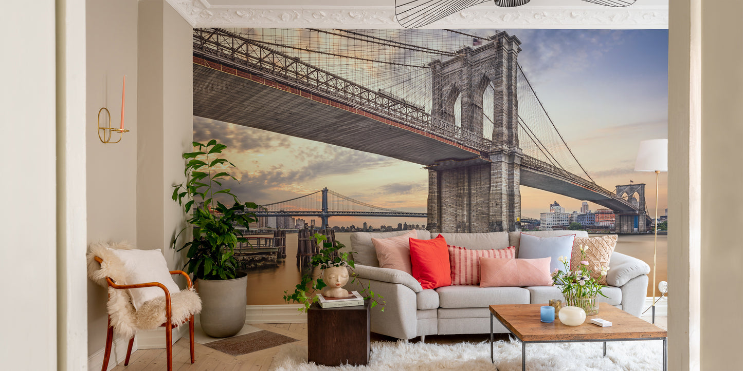 Brooklyn Bridge New York City Wallpaper Murals