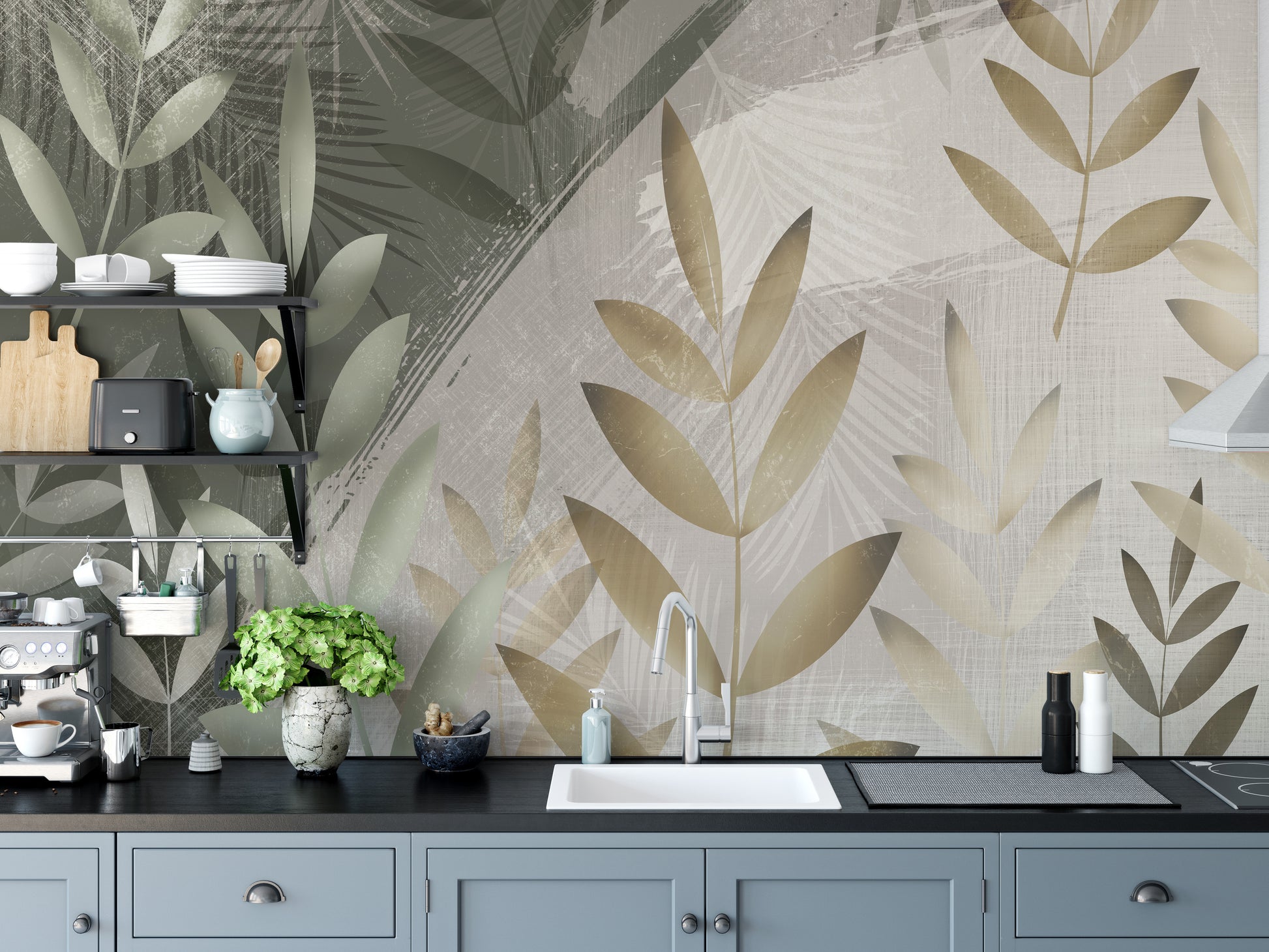 Natural Tones Wallpaper Mural
