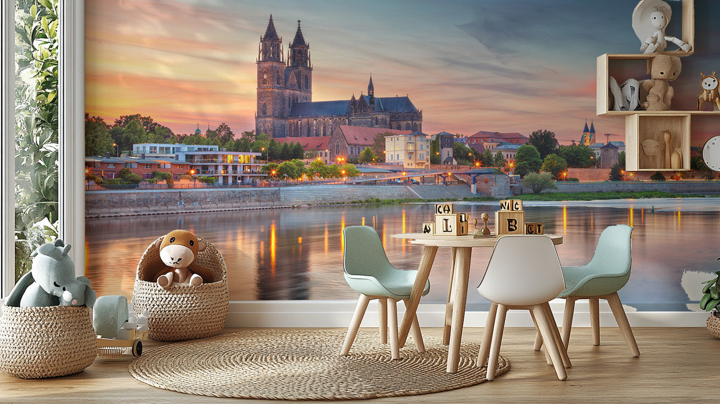 Elbe River Scenic Wallpaper
