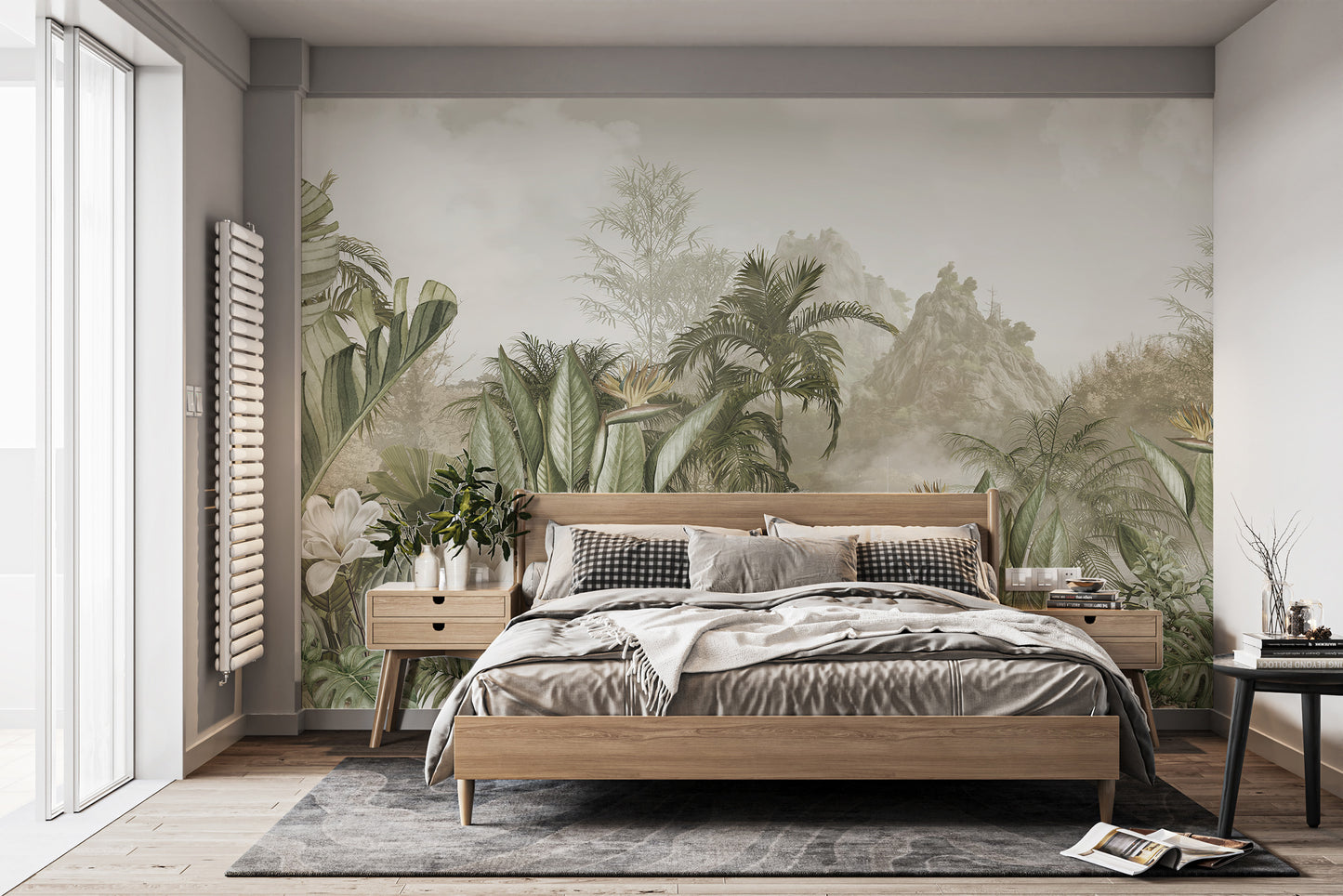 Ethereal Jungle Panorama Mural