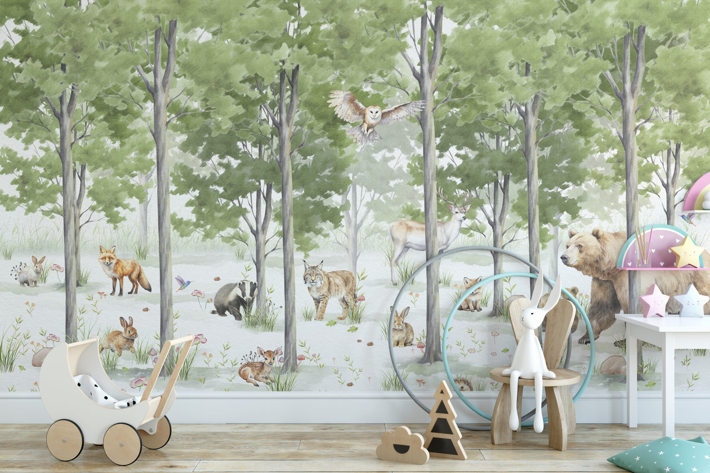 Enchanted Forest Wallpaper Mural