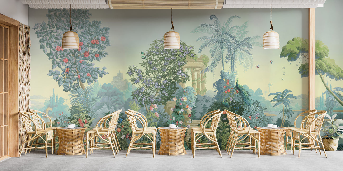 Exotic Paradise Wall Mural