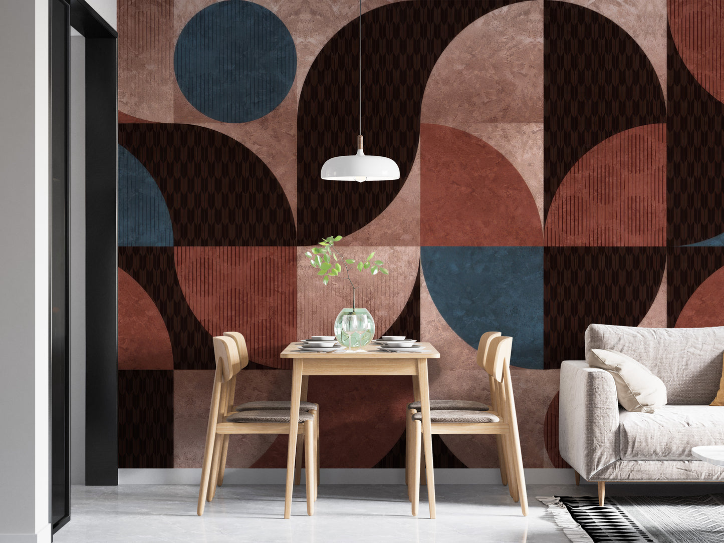 Abstract Harmony Wall Mural