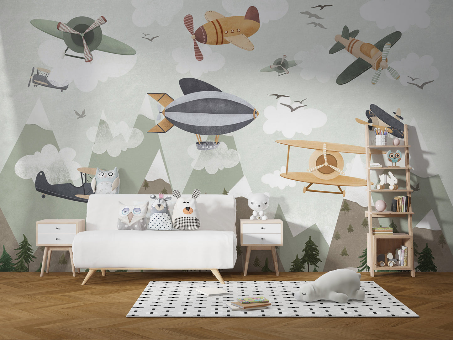 Skyward Adventure Wall Mural