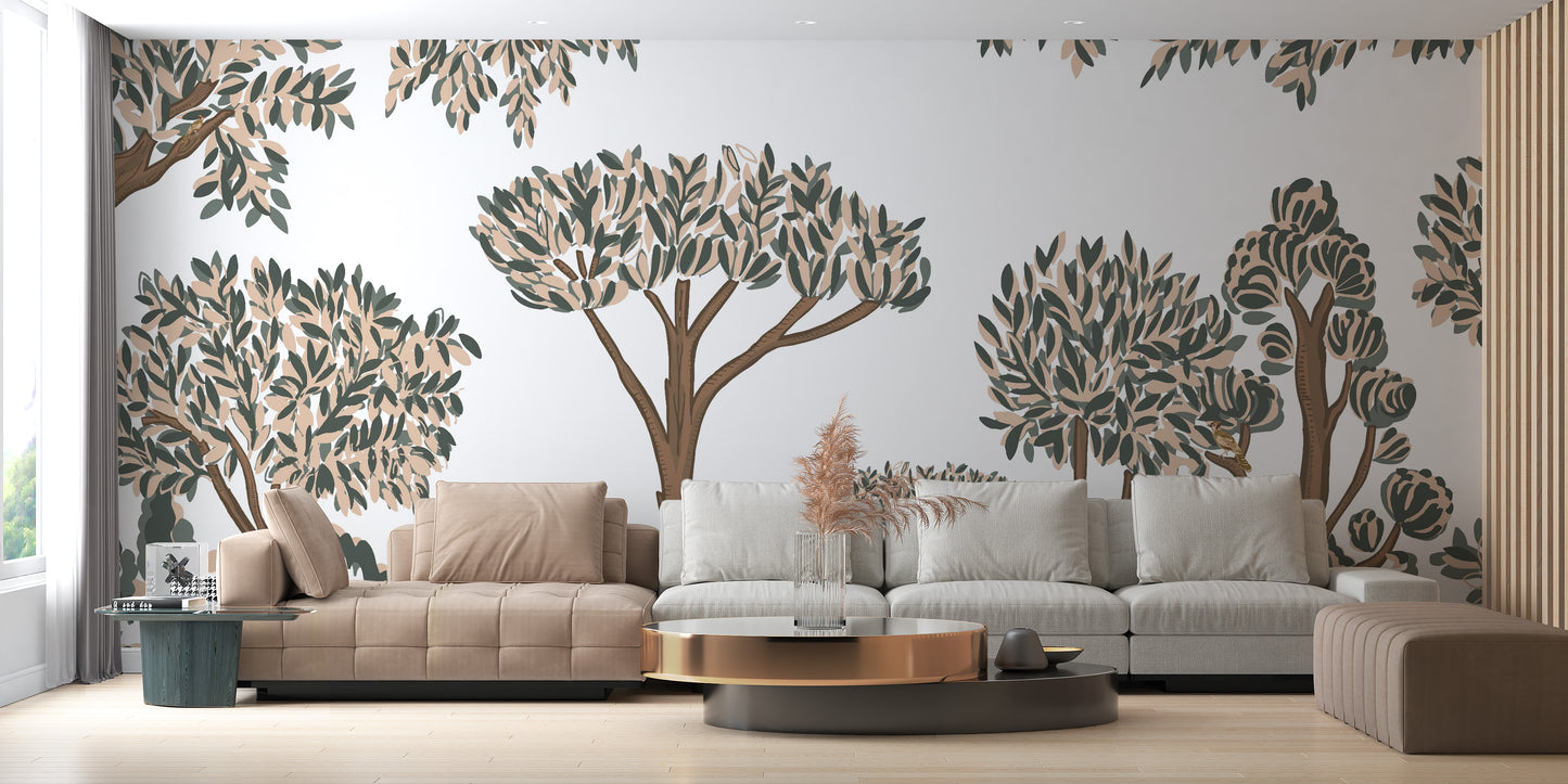 Tropical Tree Wall Mural