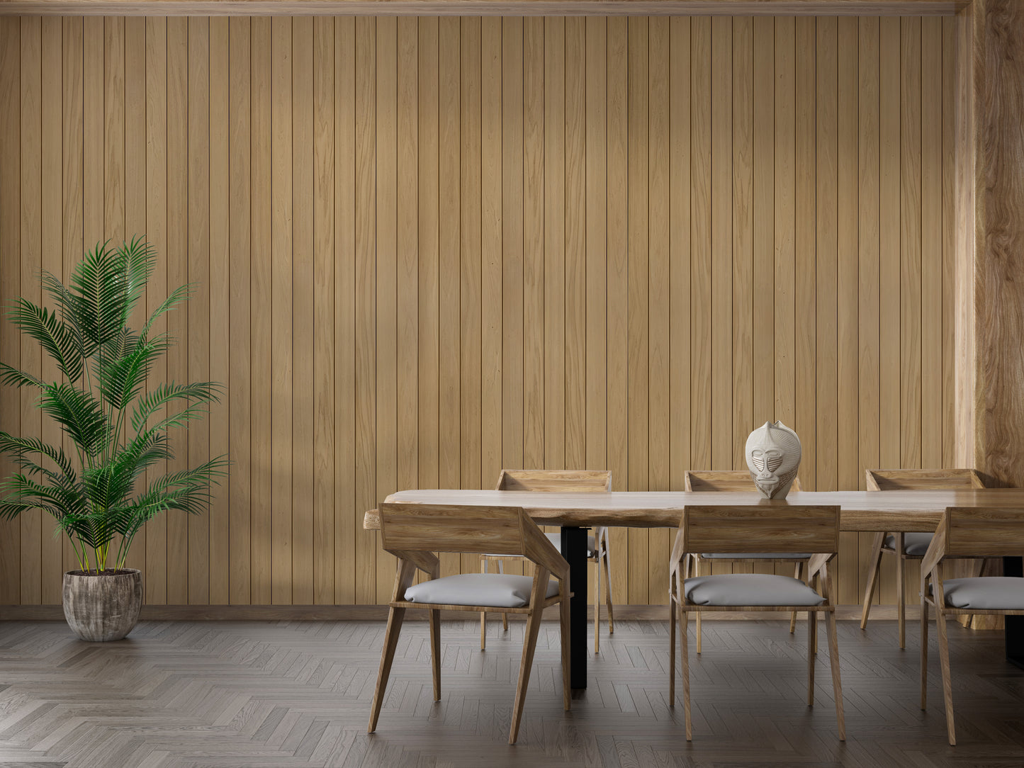 Wooden Planks Wall Mural