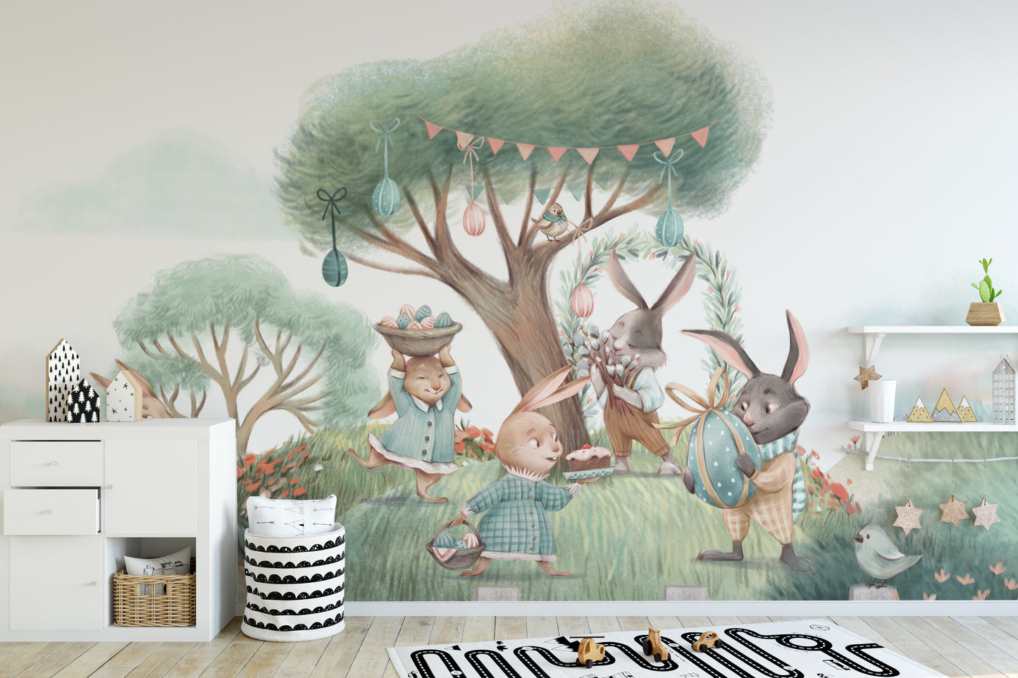 Tree House Kids Wall Mural