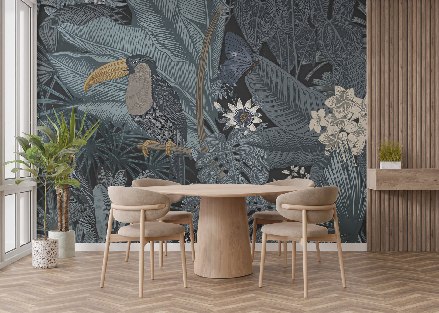 Tropical Toucan Wall Mural