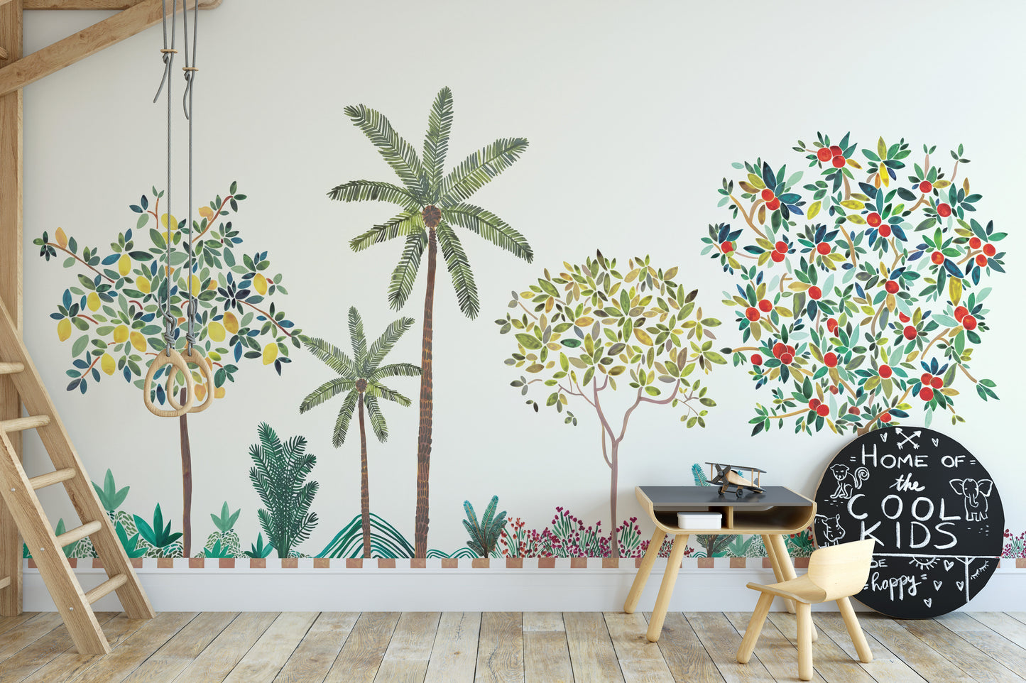 Colorful Tree Wall Mural