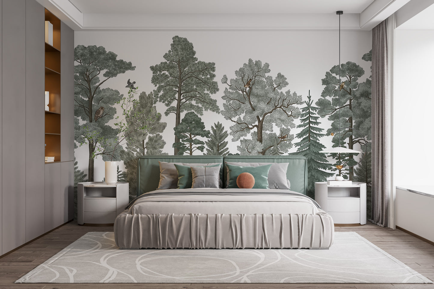 Serene Nature Wall Mural