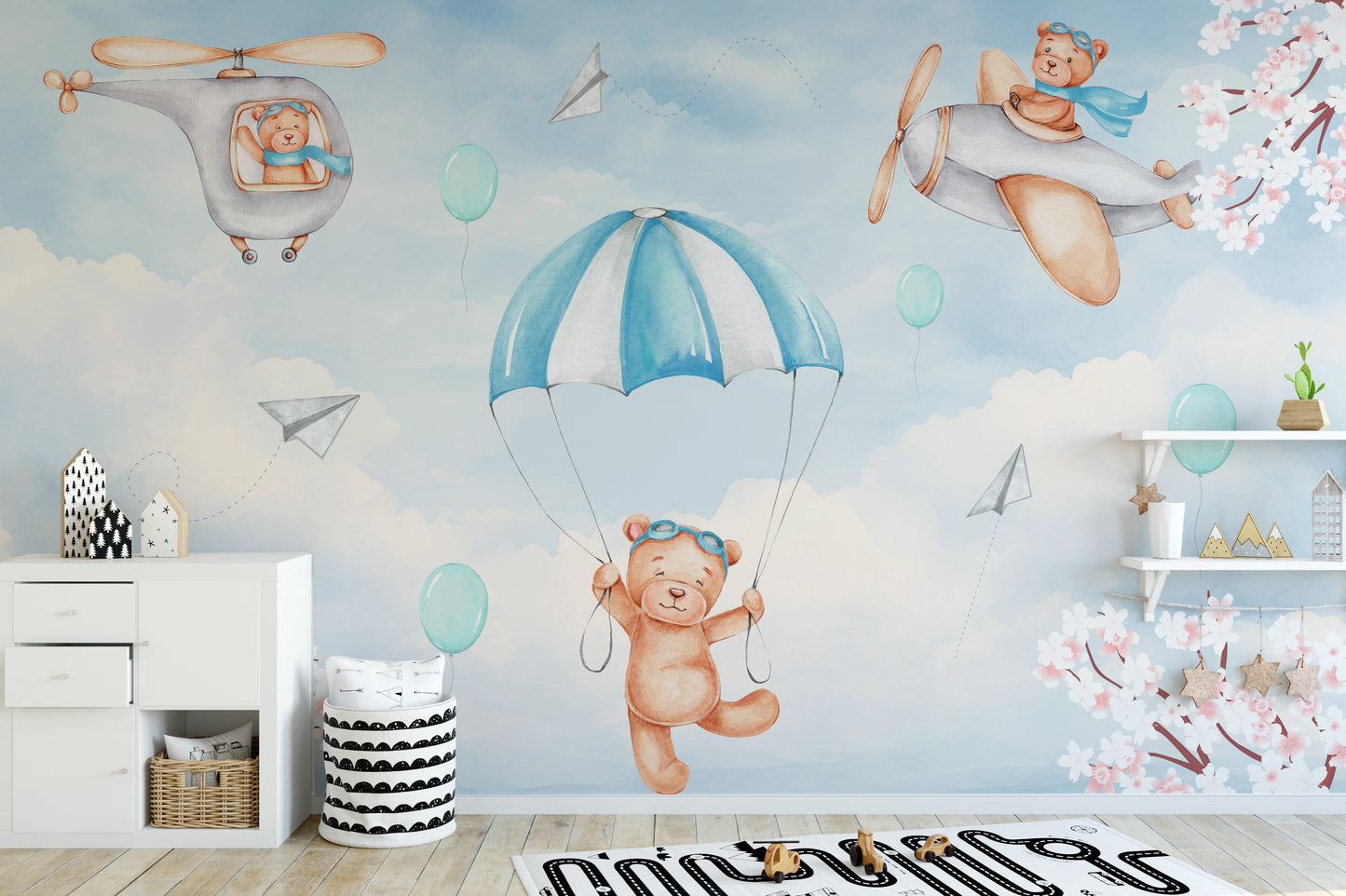 Dreamy Sky Adventure Wall Mural