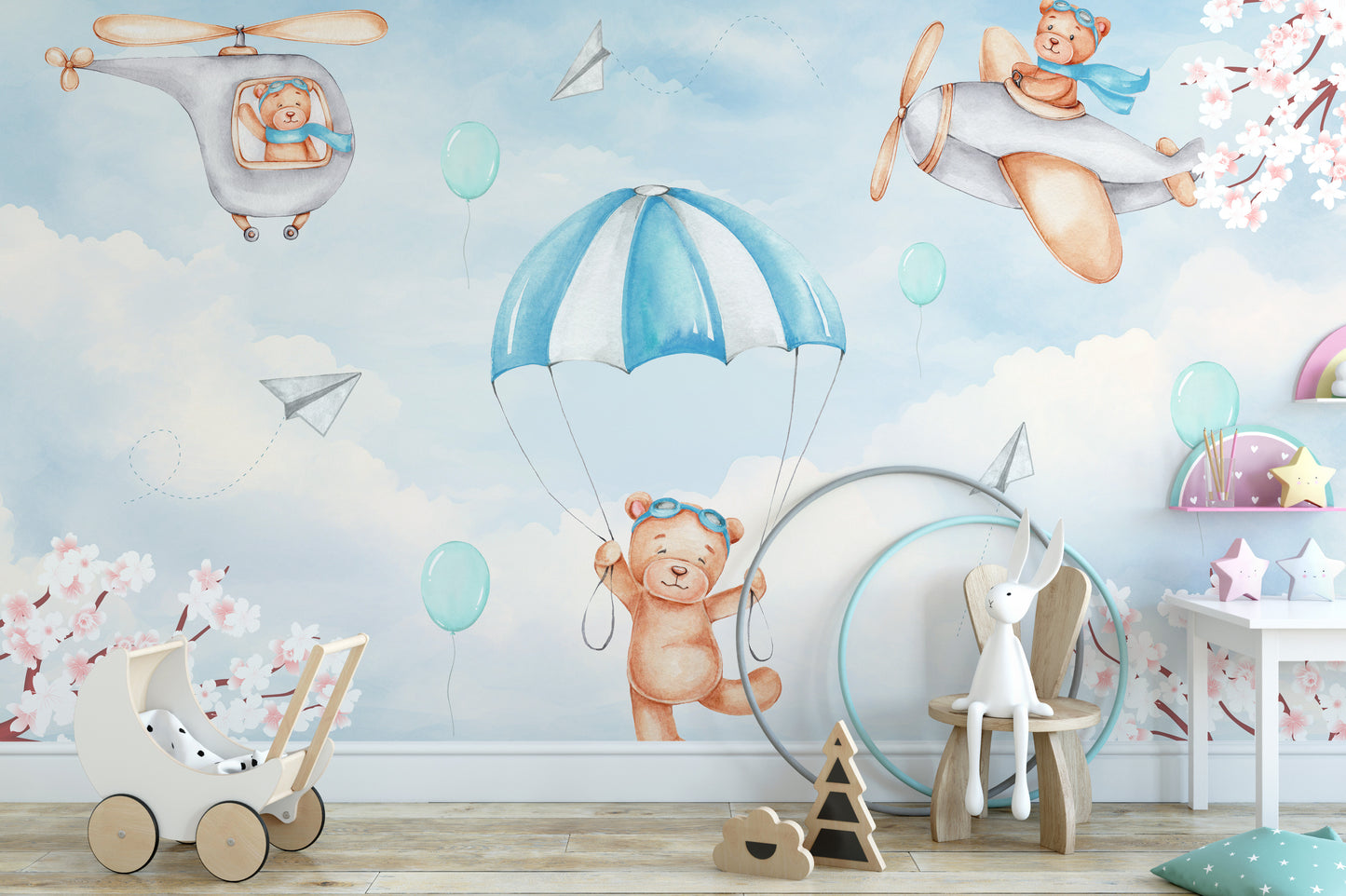 Dreamy Sky Adventure Wall Mural