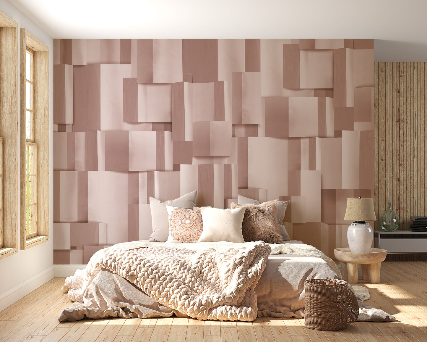 Geometric Elegance Wall Mural