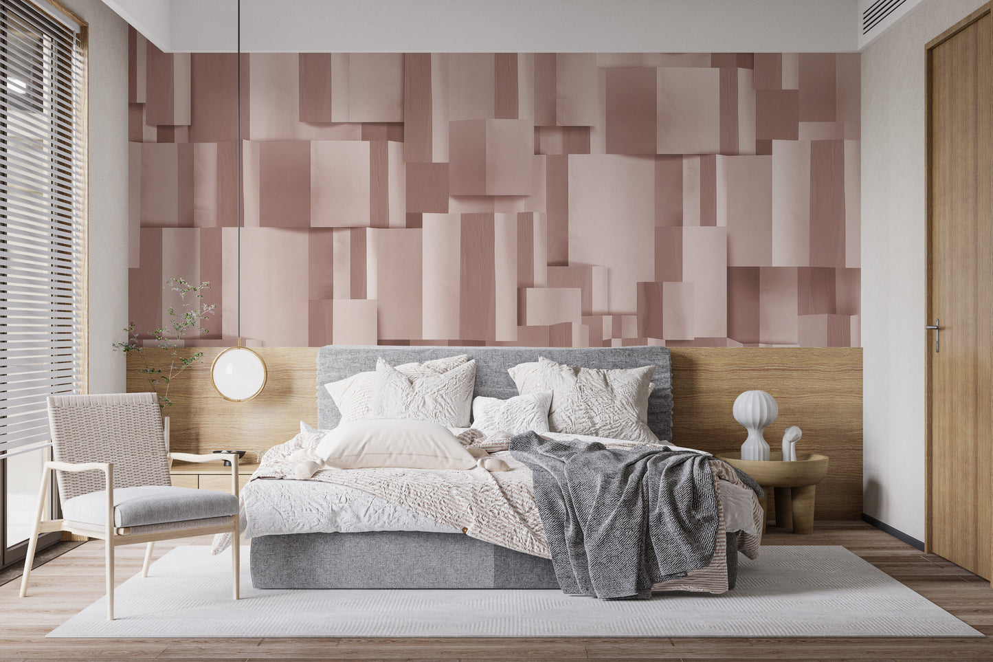 Geometric Elegance Wall Mural