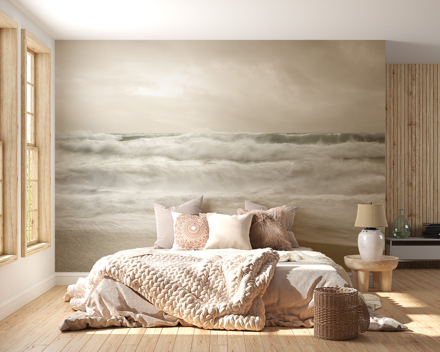 Ocean Waves Wall Mural