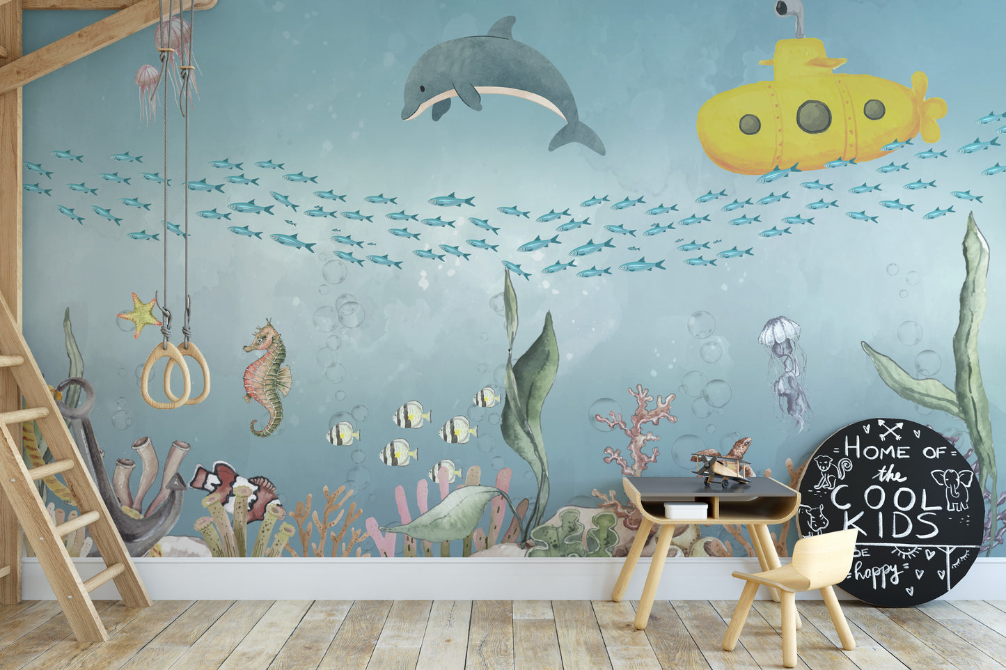 Underwater Adventure Wall Mural