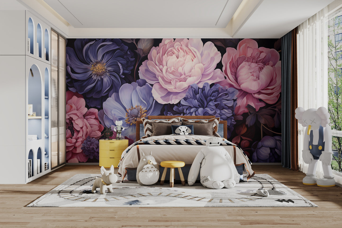 Aromatic Bouquet Wallpaper Mural