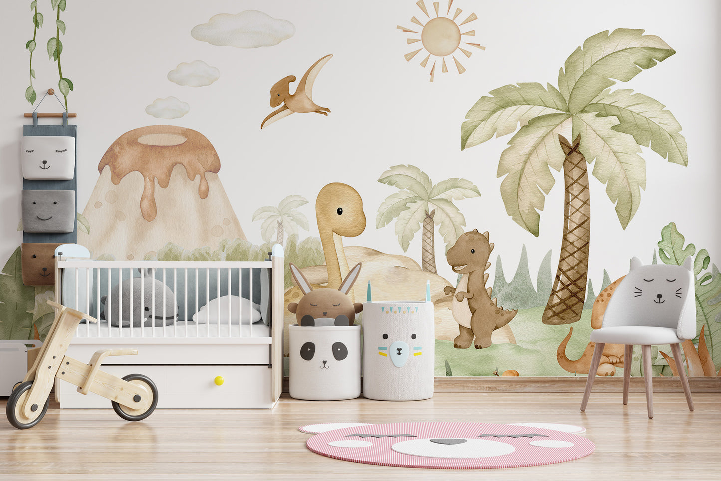 Dino Baby Wall Mural