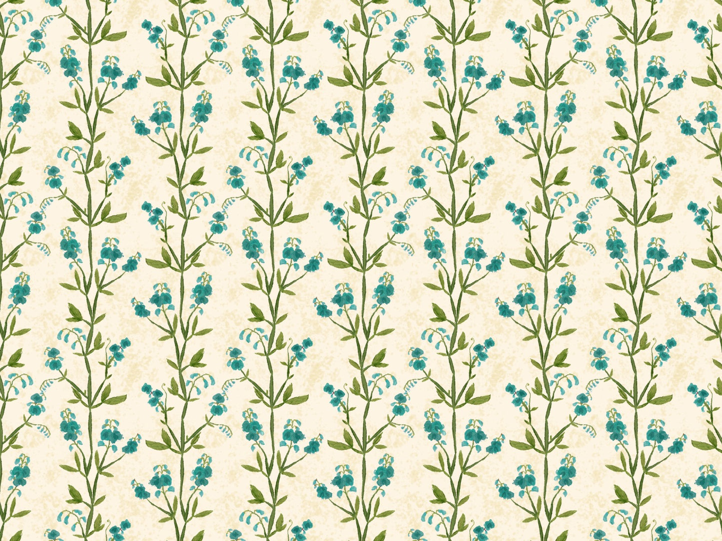 Sweet Peas Blue Wallpaper